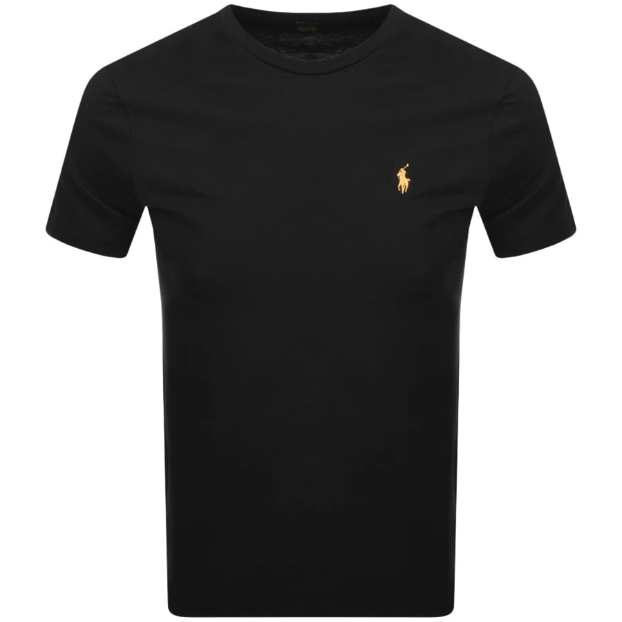 Alternative Image for ProductRalph Lauren Crew Neck T Shirt Black1